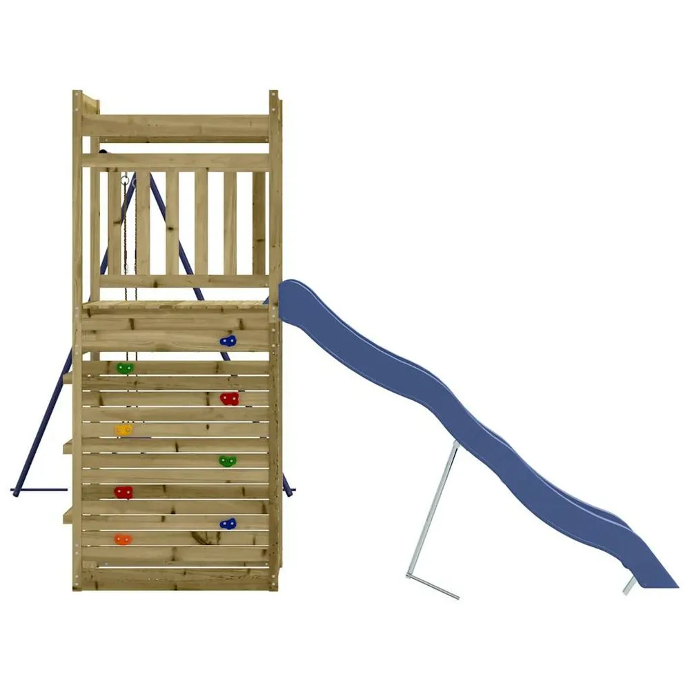 Aire de jeux d'extérieur bois de pin imprégné