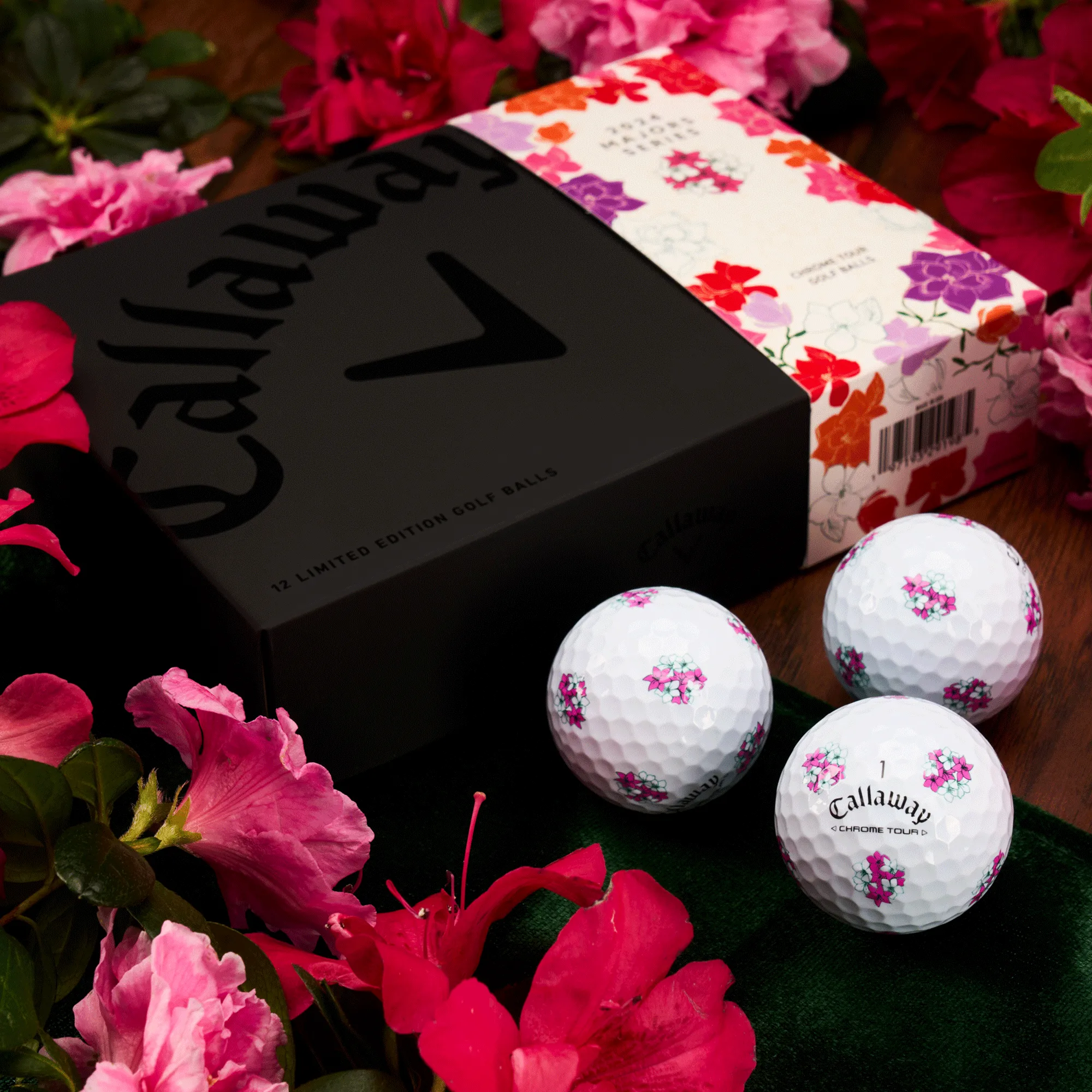 Balles De Golf Chrome Tour Major Serie: 'April Major' - Édition Limitée (Douzaine)