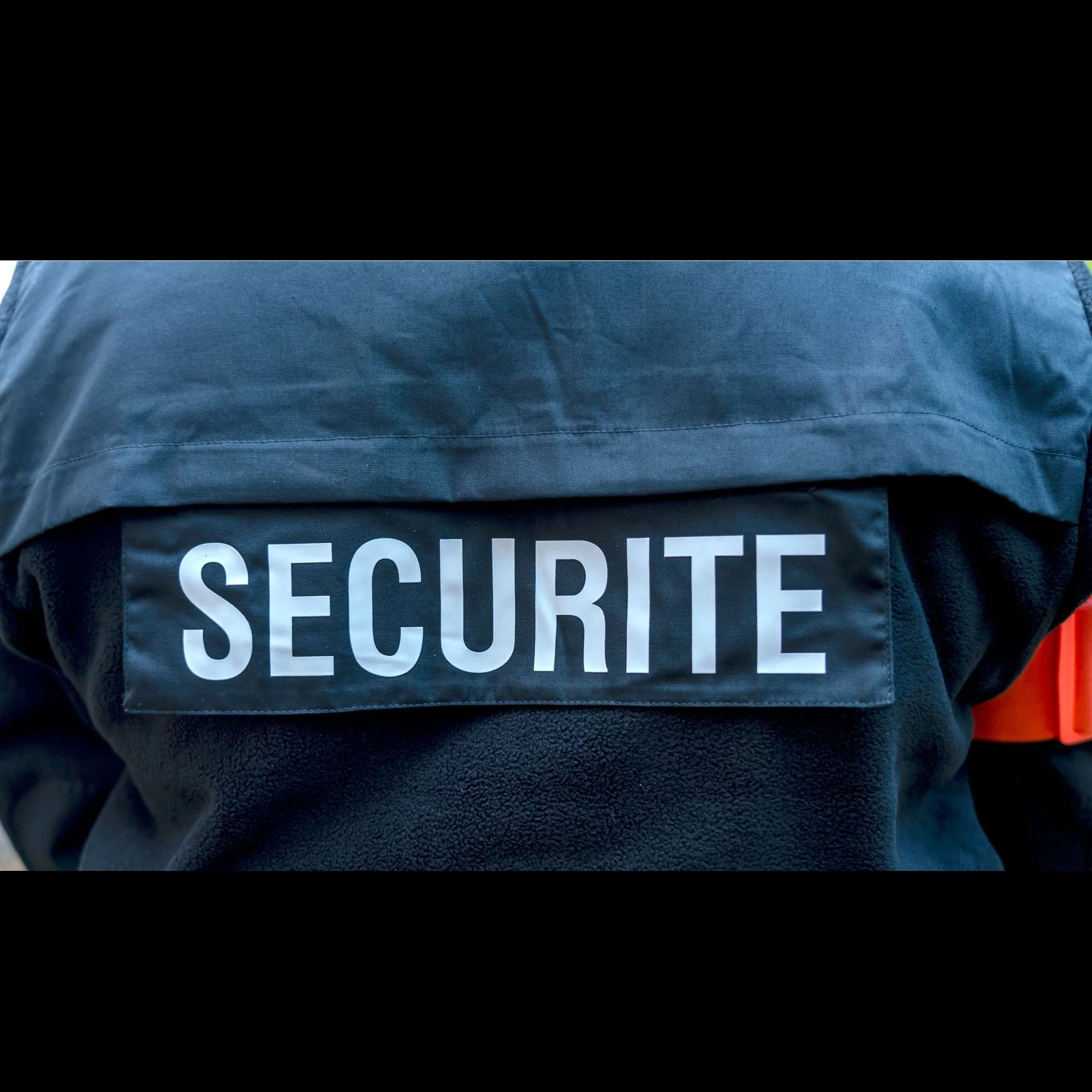 BLOUSON POLAIRE SECURITE NOIR
