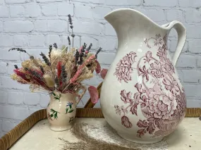 Broc de toilette vintage Crown Devon Fieldings - Ressourcerie Histoires Sans Fin