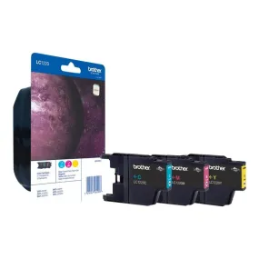 Brother LC1220 - Pack de 3 - cyan, magenta, jaune - cartouche d'encre originale