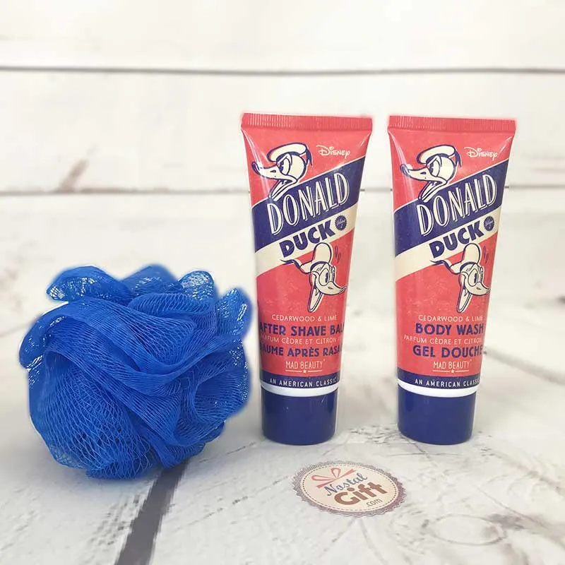 Coffret cadeau - Trousse de toilette et 3 produits de beauté – Donald (Disney)