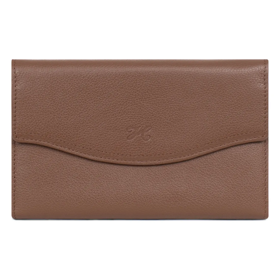 Compagnon de voyage Stop RFID Cuir OLIVIA Cognac | 3 Suisses