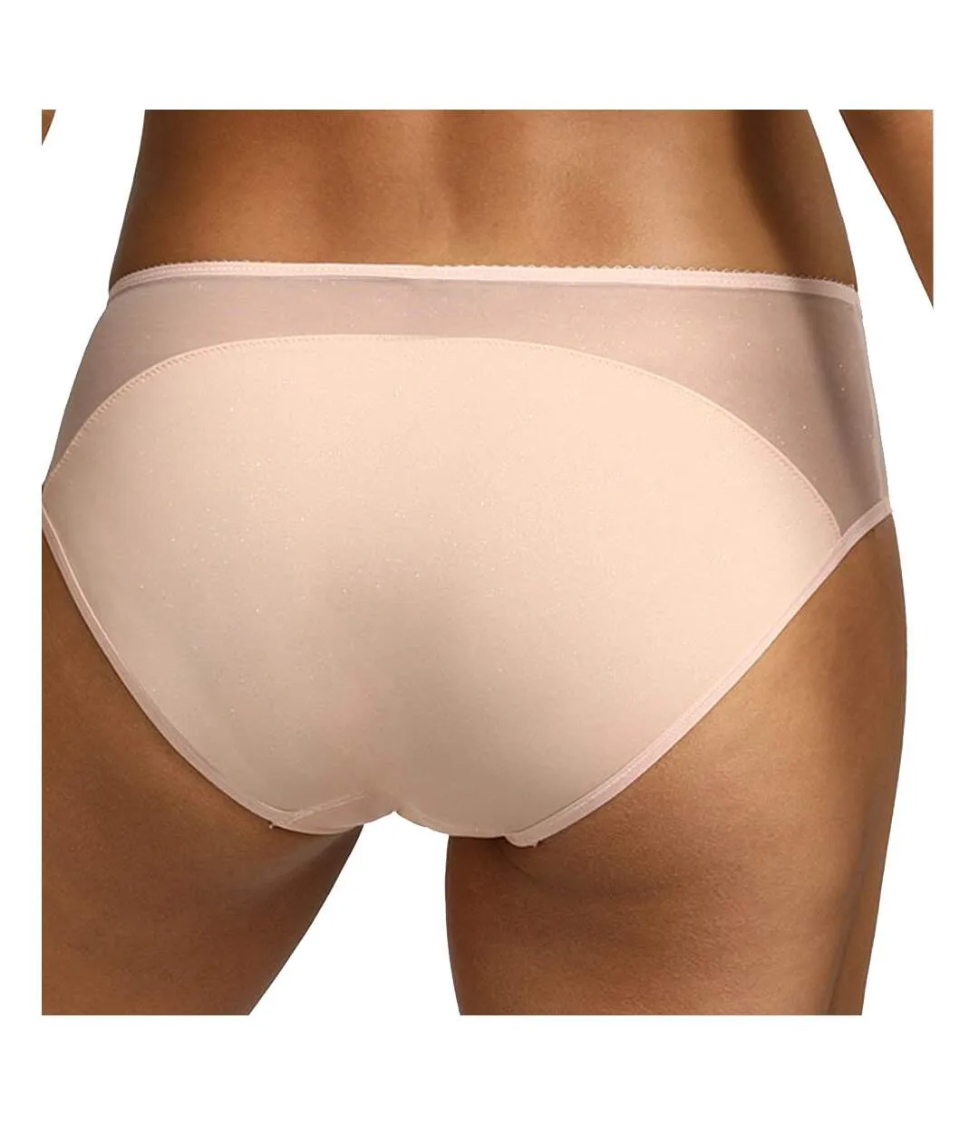 Culotte Nude pailleté Femme Dim Generous Limited Edition