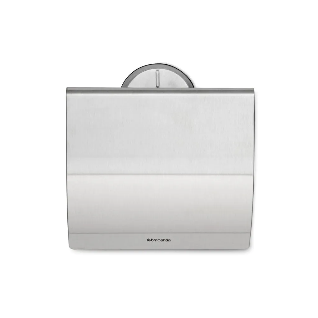 Dérouleur de papier toilette, acier mat, Brabantia ✔ 45,50 € ⭕ Kulina
