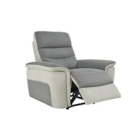Fauteuil SEATTLE avec relax manuel - Gris