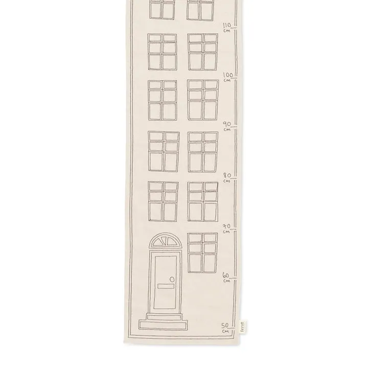 ferm Living - Abode Growth Chart, unyed off white