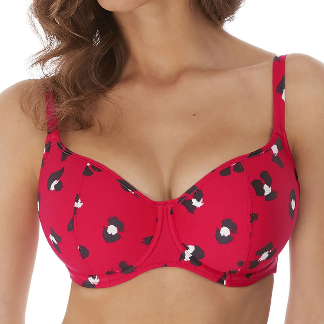 Haut de maillot de bain balconnet armatures rouge  | 3 Suisses