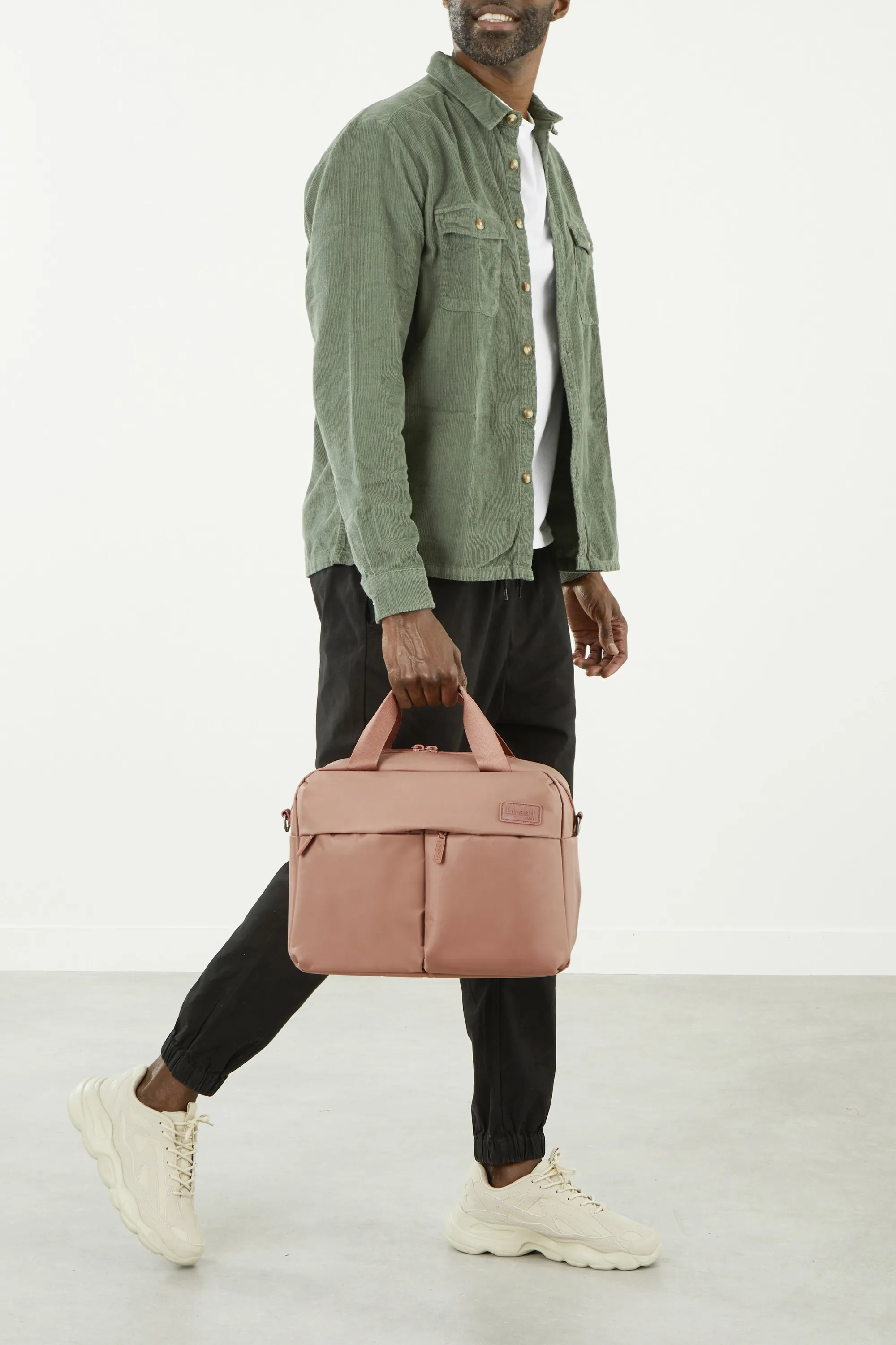 LIPAULT PARIS  City plume sac de voyage taille s - Rose