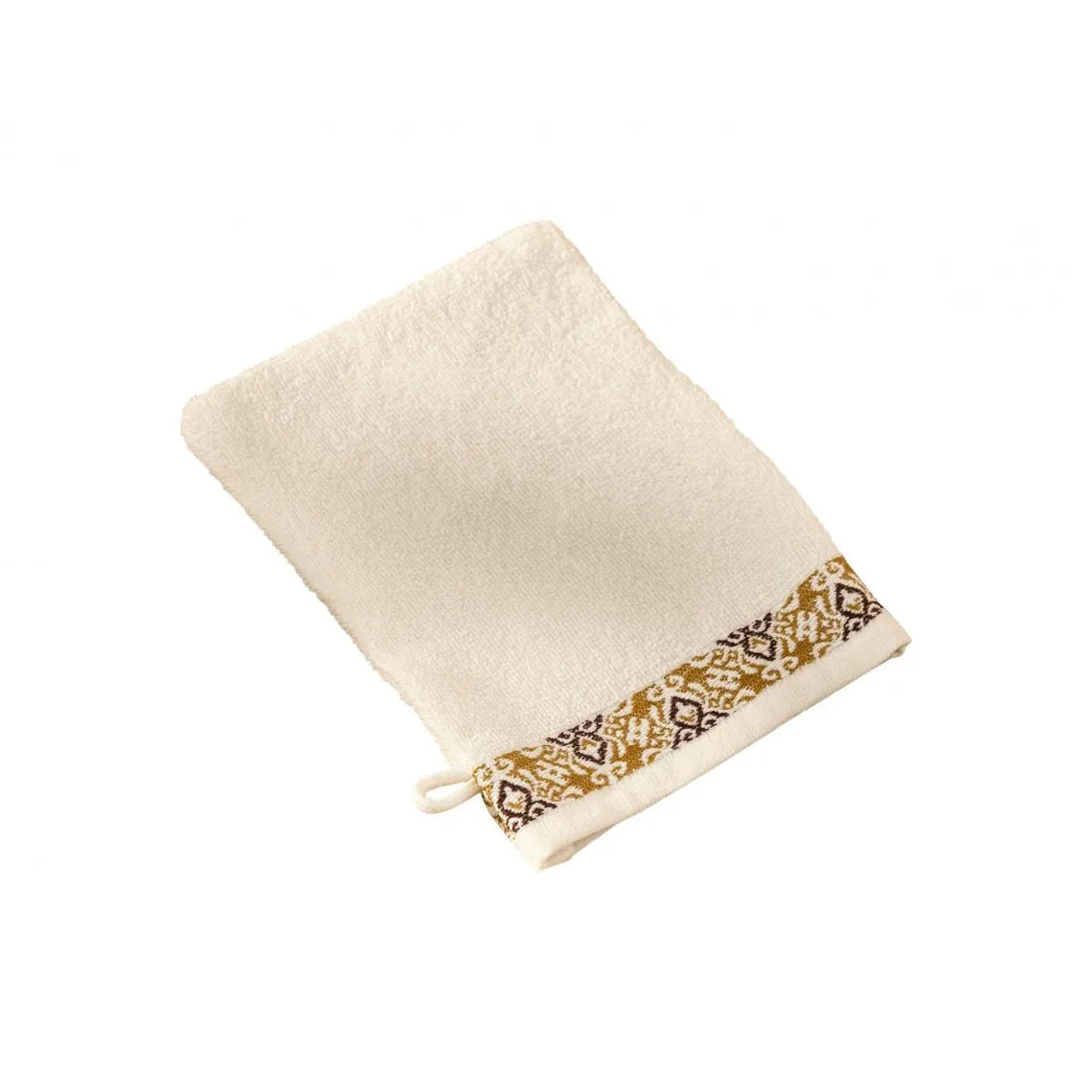 Lot de 2 gants de toilette CERAPONGE blanc en coton | 3 Suisses