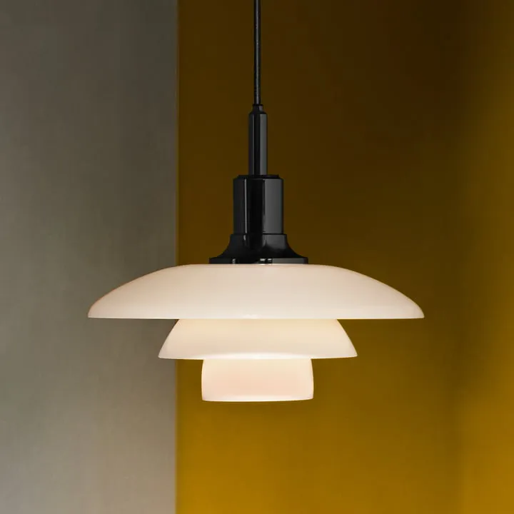 Louis Poulsen - Lampe à suspension PH 3½-3, chromé brillant