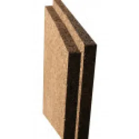 Panneau isolant liège expansé ACERMI Bords mi-bois Ep. 110Mm, 50X100cm R : 2,75