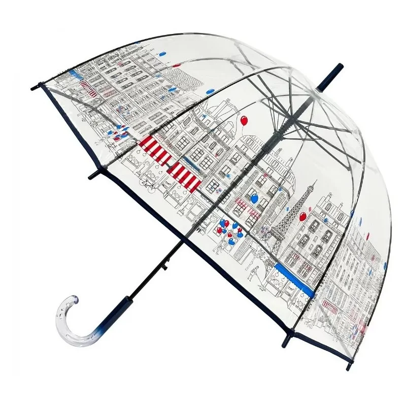 Parapluie transparent Paris Skyline