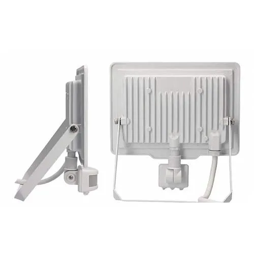 Projecteur LED extra plat précâblé à détection 30W 2550lm blanc