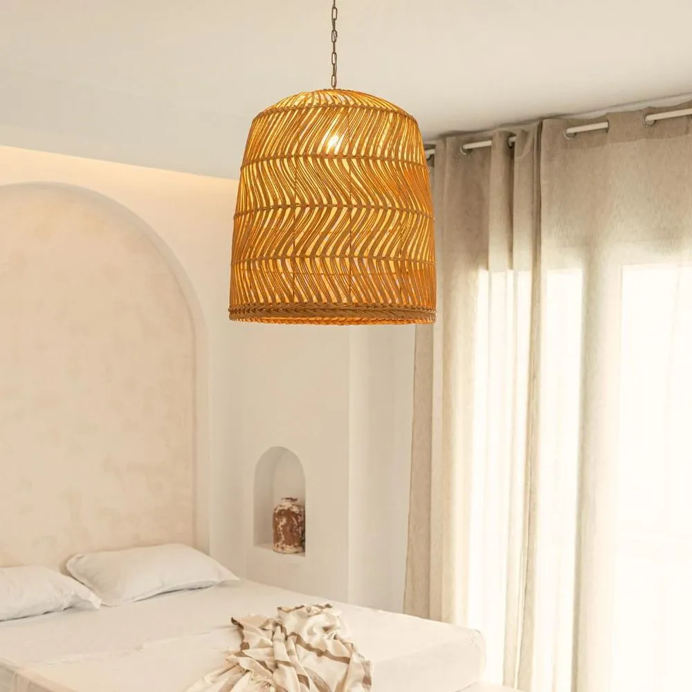 Rattan pendant lamp - the maya